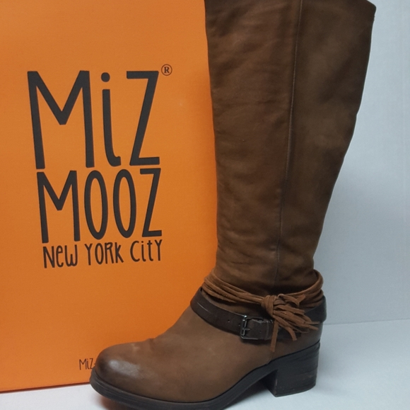 Miz Mooz Shoes - Miz Mooz 9.5  Riding Harness Leather Boot NIB